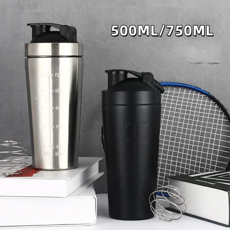 Nutrition For Fitness And Sports - Kubek do shake'ów proteinowych ze stali