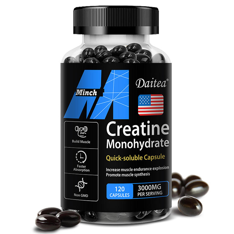 Nutrition Fitness Supplements - Monohydrat kreatyny 3000 mg - budowanie