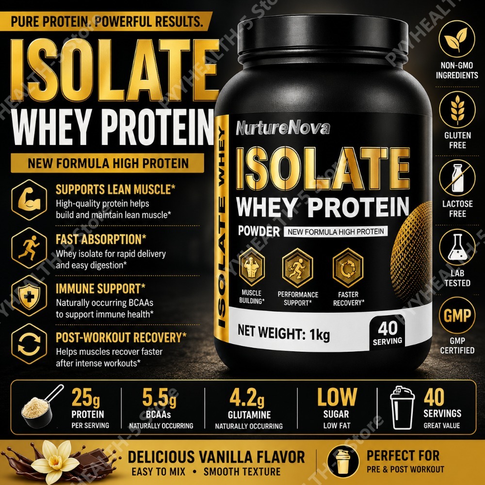 Nutrition For Fitness And Sports - Proteinowy Proszek Izolowany z Żółciowym Białkiem