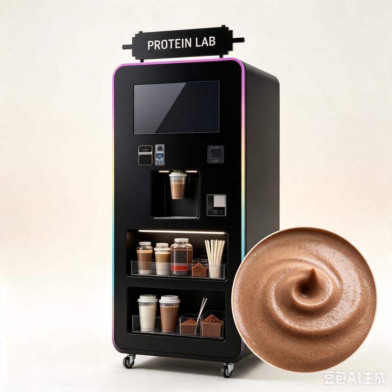 Nutrition Fitness Club - Automat do przygotowywania proteinowych koktajli na