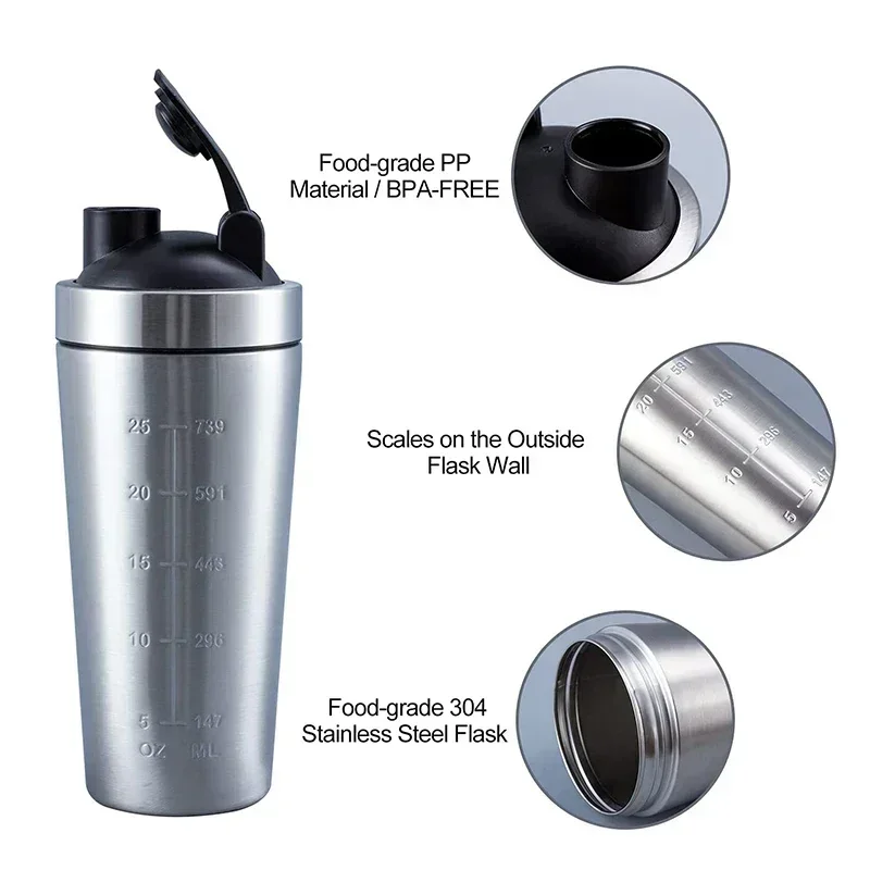 Kubek shaker ze stali nierdzew – Nutrition For Fitness And Sports recenzja i cena
