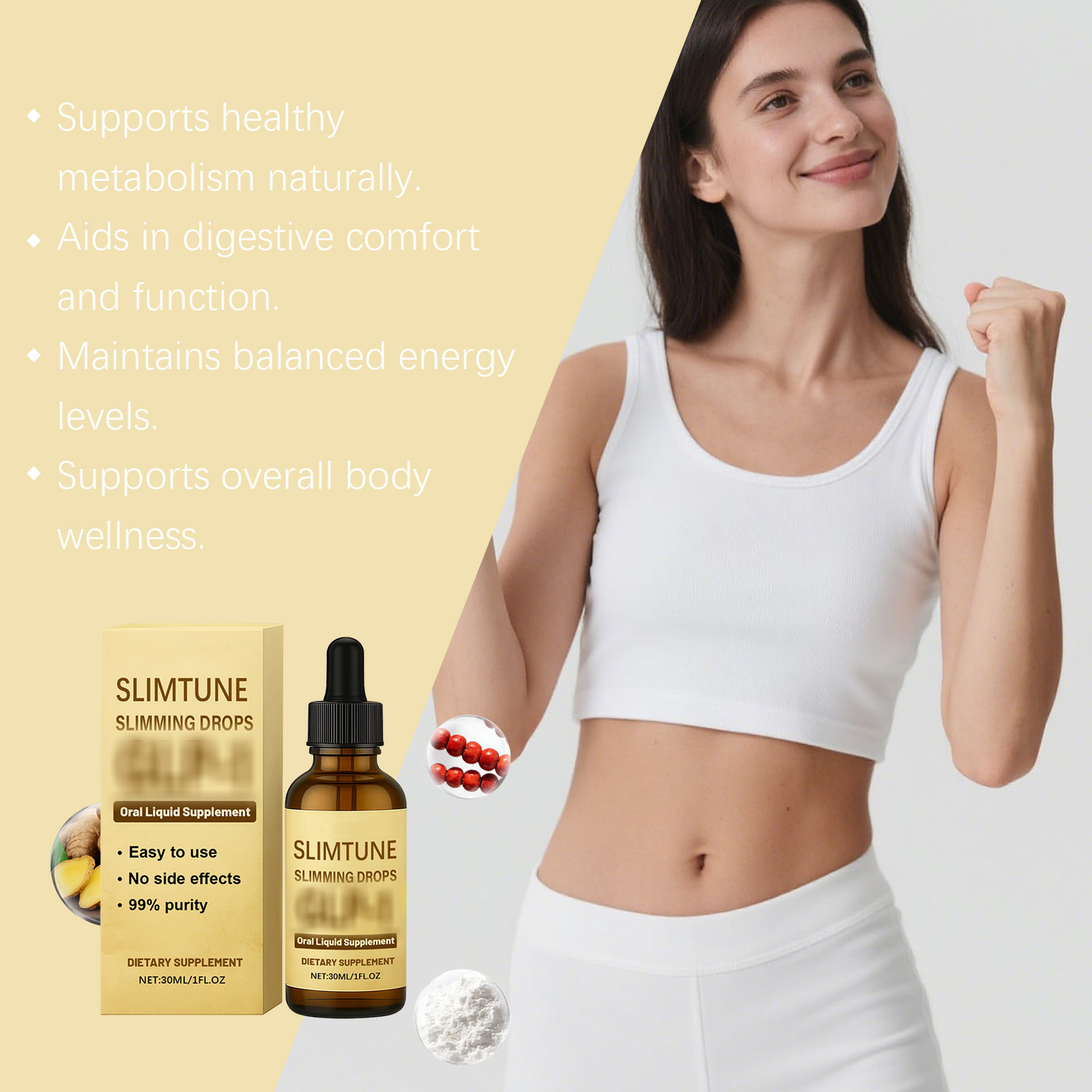 Krople do pielęgnacji ciała, r – Nutrition Fitness Supplements recenzja i cena