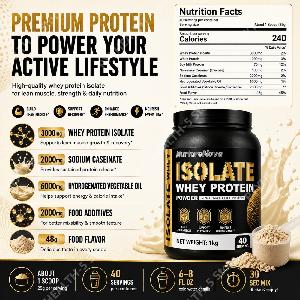 Proteinowy Proszek Izolowany z – Nutrition For Fitness And Sports recenzja i cena